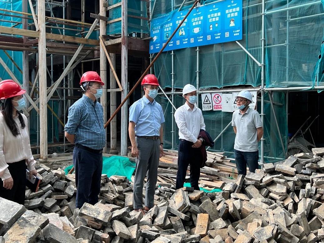 名城建设集团开展国庆节前安全生产检查